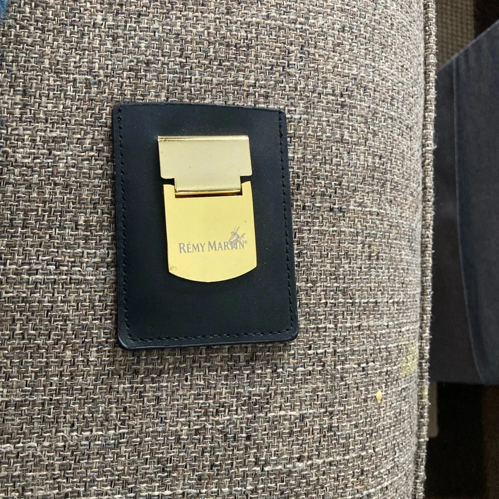 Remy Martin Black and Gold Money Clip